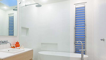 Breezway Louvres in bathroom